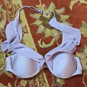 Andrea Iyamah Salama Lavender Bra Bikini Top